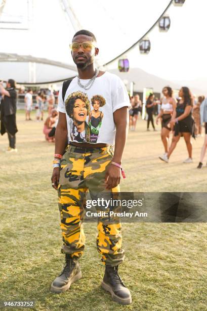 Street Style At The 2018 Coachella Valley Music And Arts Festival - Weekend 1 on April 15, 2018 in Indio, California.