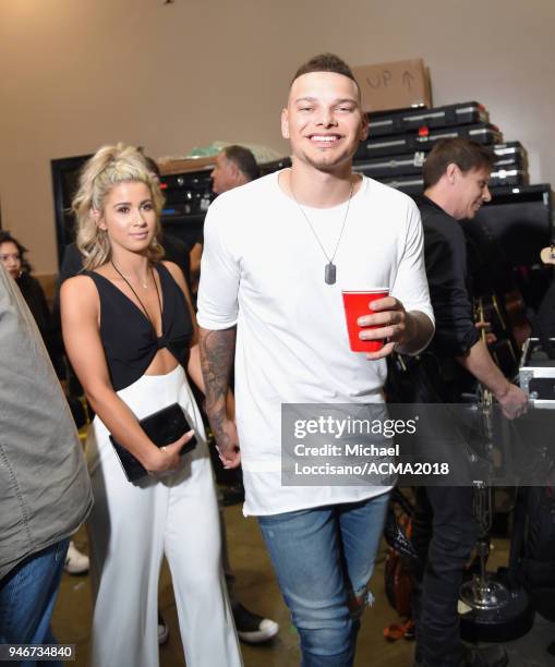 Kane Brown attends the 53rd Academy of Country Music Awards at MGM Grand Garden Arena on April 15, 2018 in Las Vegas, Nevada.