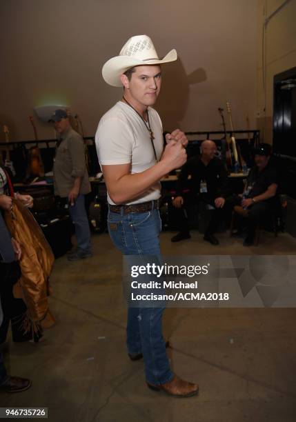 Jon Pardi attends the 53rd Academy of Country Music Awards at MGM Grand Garden Arena on April 15, 2018 in Las Vegas, Nevada.