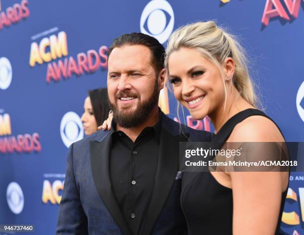 Buckley and Abigail Ochse attend the 53rd Academy of Country Music Awards at MGM Grand Garden Arena on April 15, 2018 in Las Vegas, Nevada.