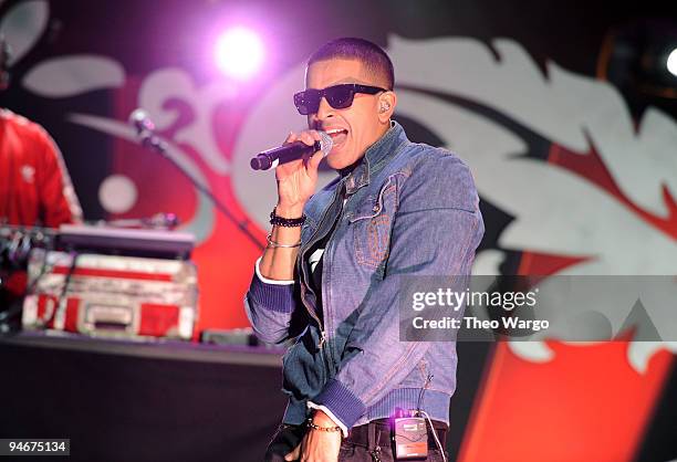 Jay Sean performs onstage during Z100's Jingle Ball 2009 presented by H&M at Madison Square Garden on December 11, 2009 in New York City.