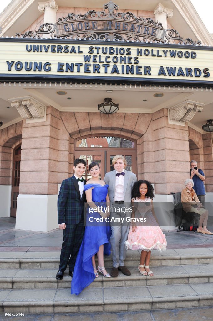 LRM Publicity featured talent attend the Young Entertainer Awards