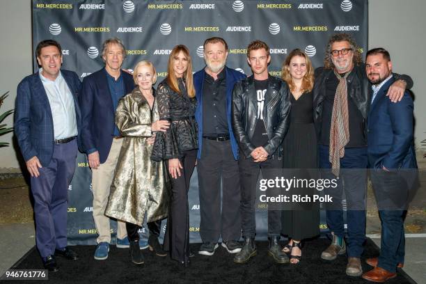 Sonar Entertainment's Tom Lesinski, creator David E. Kelley, Holland Taylor, Kelly Lynch, Brendan Gleeson, Harry Treadaway, Sonar Entertainment's...