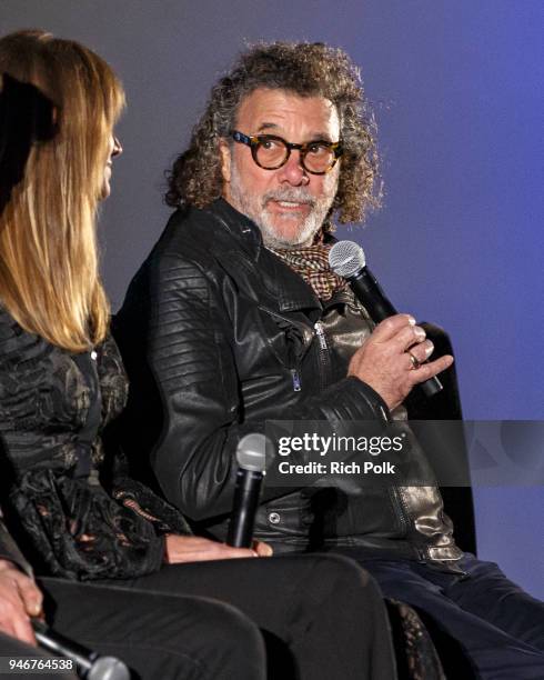 Director Jack Bender speaks on stage at a FYC Screening of Mr. Mercedes at Hollywood Forever on April 15, 2018 in Hollywood, California.