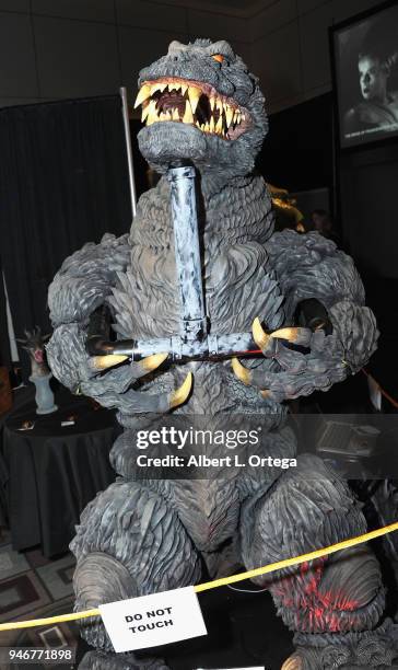 View of atmosphere on Day 2 of Monsterpalooza Held at Pasadena Convention Center on April 15, 2018 in Pasadena, California.