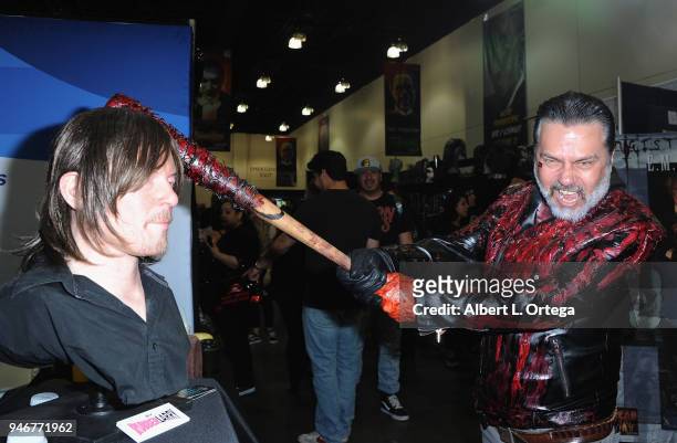 View of atmosphere on Day 2 of Monsterpalooza Held at Pasadena Convention Center on April 15, 2018 in Pasadena, California.