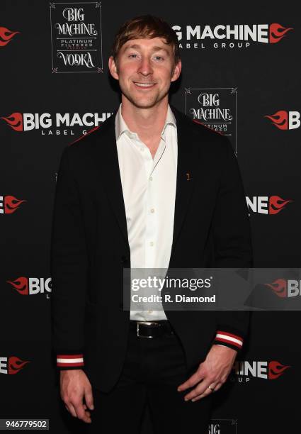 Ashley Gorley attends the 53rd Annual ACM Awards celebration with Big Machine Label Group at MGM Grand Hotel & Casino on April 15, 2018 in Las Vegas,...