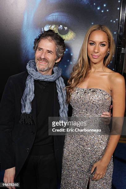 Composer James Horner and Leona Lewis at 20th Century Fox Los Angeles Premiere of 'Avatar' on December 16, 2009 at Mann's Chinese Theatre in...