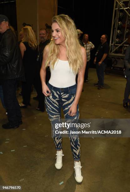 Kelsea Ballerini attends the 53rd Academy of Country Music Awards at MGM Grand Garden Arena on April 15, 2018 in Las Vegas, Nevada.