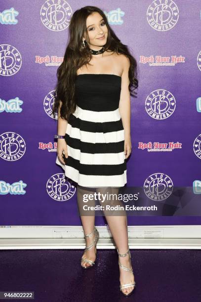 Danielle Cohn attends Hayden Summerall's 13th Birthday Bash at Bardot on April 15, 2018 in Hollywood, California.