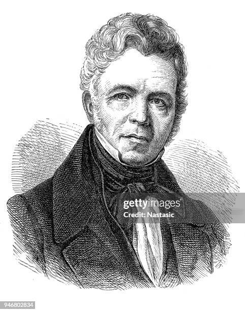 illustrations, cliparts, dessins animés et icônes de karl friedrich schinkel (1781-1841), architecte prussien - karl friedrich 1781 1841