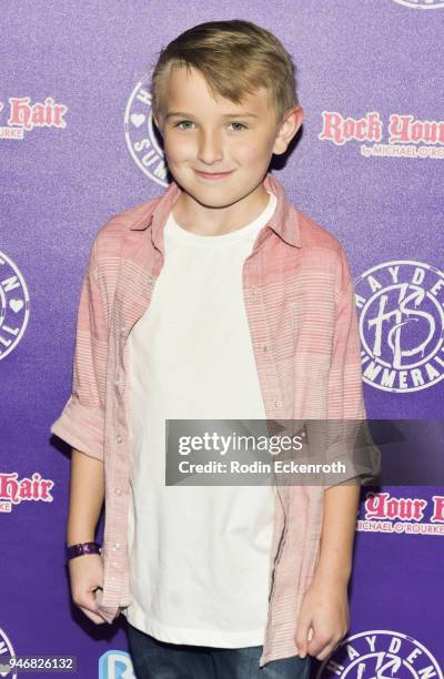 Ethan Perkins attends Hayden Summerall's 13th Birthday Bash at Bardot on April 15, 2018 in Hollywood, California.