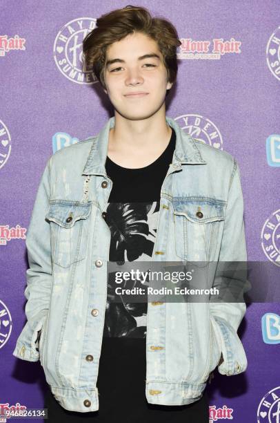 Matt Sato attends Hayden Summerall's 13th Birthday Bash at Bardot on April 15, 2018 in Hollywood, California.