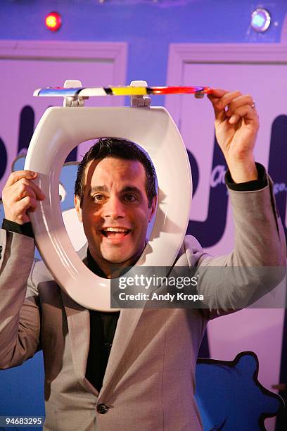 Mario Cantone launches Charmin's "Going For Good" campaign at Times Square on December 17, 2009 in New York City.