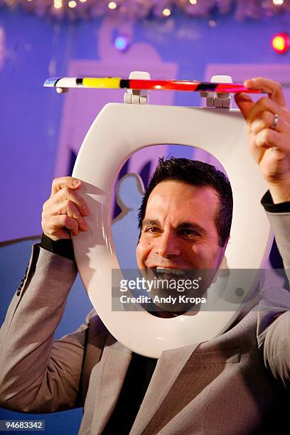 Mario Cantone launches Charmin's "Going For Good" campaign at Times Square on December 17, 2009 in New York City.