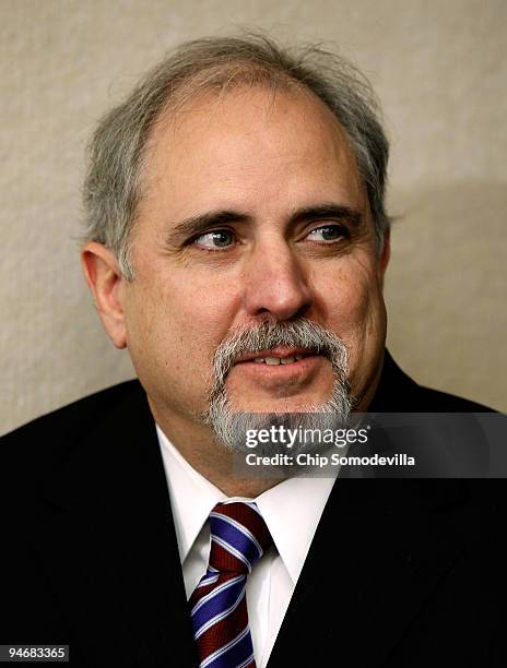 Health and Human Services Department Biomedical Advanced research and Development Authority Director Robin Robinson participates in a news conference...