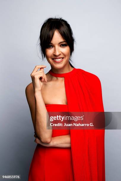 Spanish actress Veronica Sanchez is photographed on self assignment during 21th Malaga Film Festival 2018 on April 13, 2018 in Malaga, Spain.