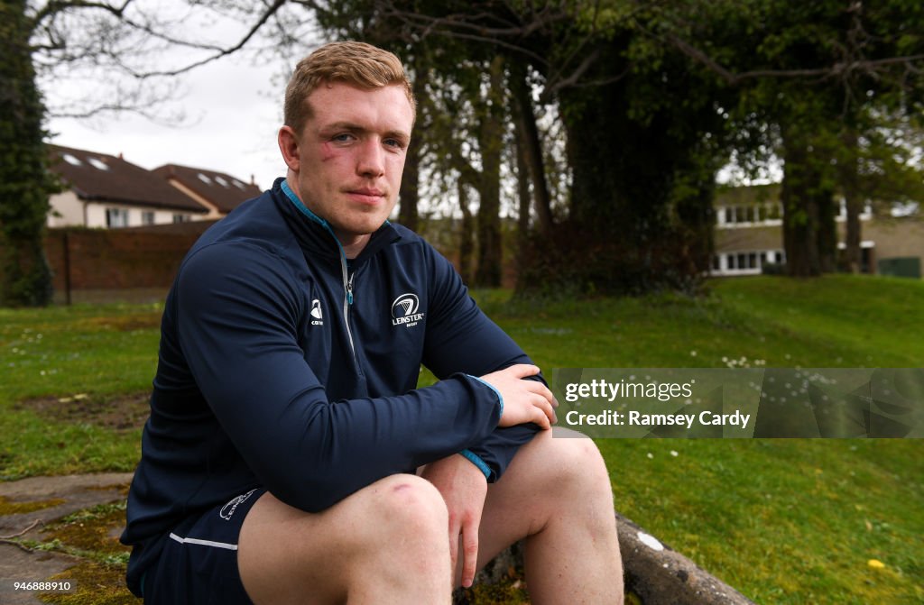 Leinster Rugby Squad Training and Press Conference