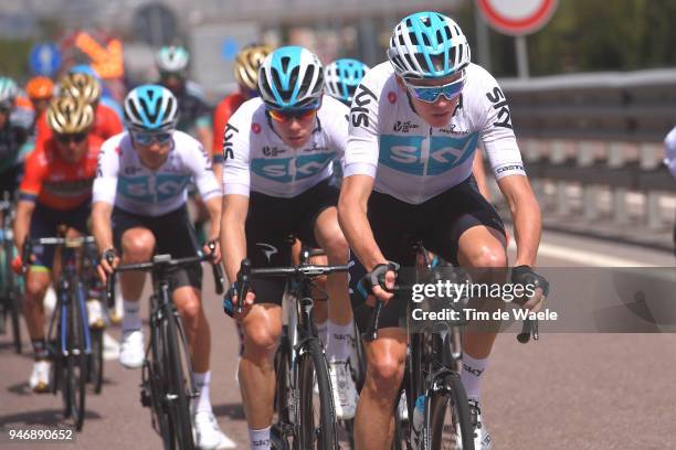 Christopher Froome of Great Britain and Team Sky / during the 42nd Tour of the Alps 2018, Stage 1 a 134,6km stage from Arco to Folgaria 1160m on...