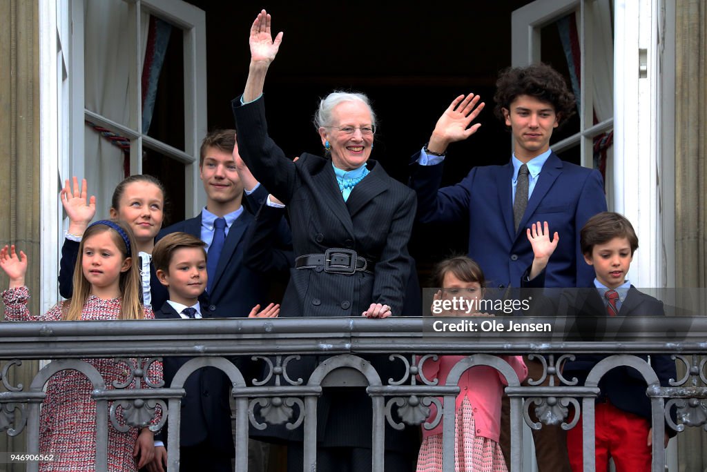 Queen Margrethe of Denmark Of Denmark Celebrates Her 78th Birthday