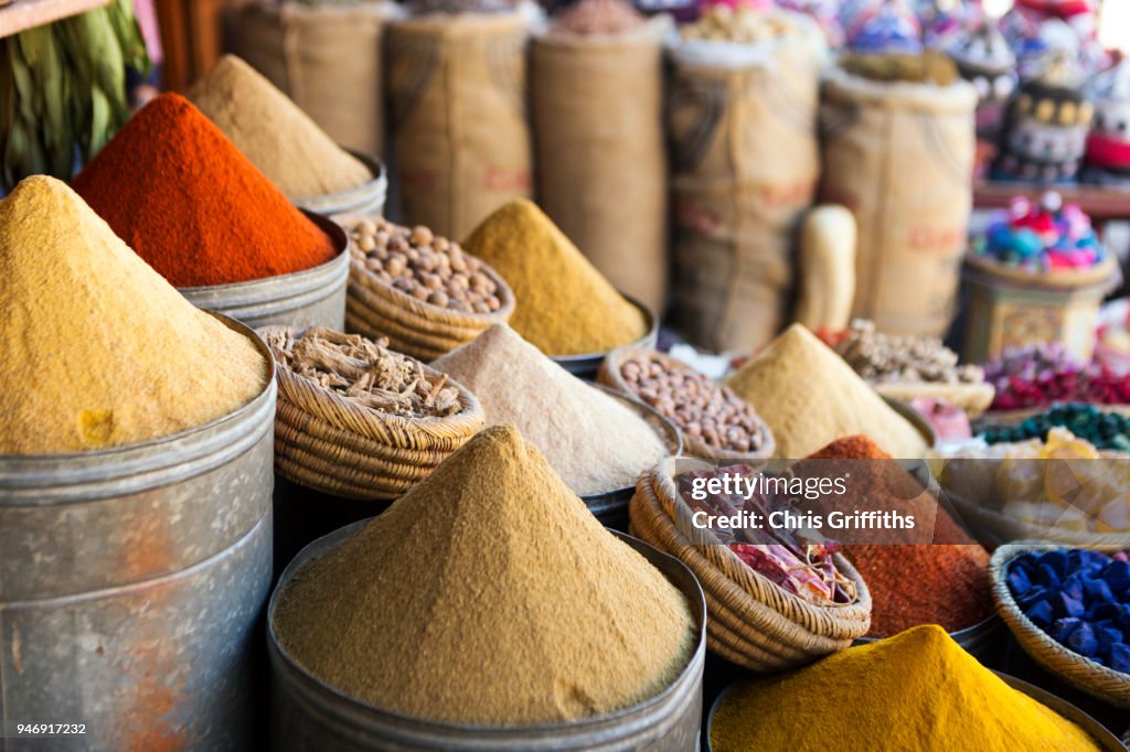 Spice stall, Marrakesh Medina