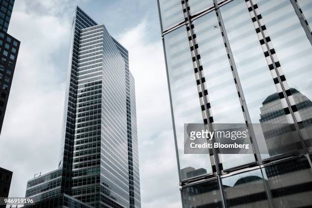 Goldman Sachs Group Inc. Headquarters stands in New York, U.S., on Thursday, April 12, 2018. Goldman Sachs Group Inc. Is scheduled to release...
