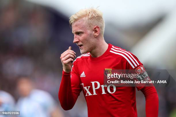 Will Hughes of Watford during the Premier League match between Huddersfield Town and Watford at John Smith's Stadium on April 14, 2018 in...