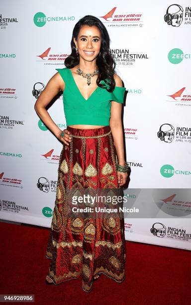 Actress, Sujata Day attends Closing Night Red Carpet 16th Annual Indian Film Festival Of Los Angeles at Regal Cinemas L.A. Live on April 15, 2018 in...