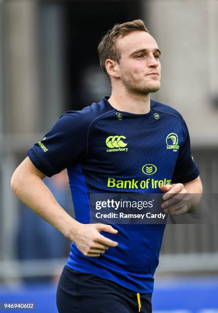 Dublin , Ireland - 16 April 2018; Nick McCarthy during Leinster Rugby squad training at Energia Park in Dublin.