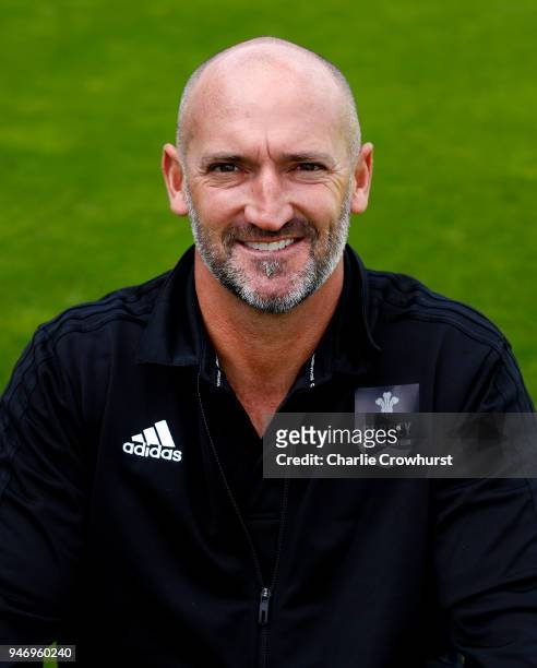 Michael Di Venuto head coach at Surrey CCC poses for a head shot during the Surrey CCC Photocall at The Kia Oval on April 16, 2018 in London, England.