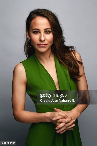 Spanish actress Irene Escolar is photographed on self assignment during 21th Malaga Film Festival 2018 on April 13, 2018 in Malaga, Spain.