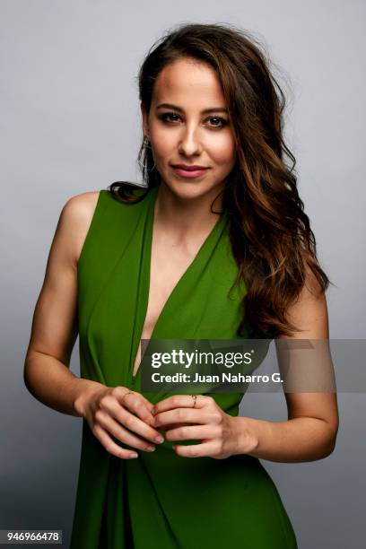 Spanish actress Irene Escolar is photographed on self assignment during 21th Malaga Film Festival 2018 on April 13, 2018 in Malaga, Spain.