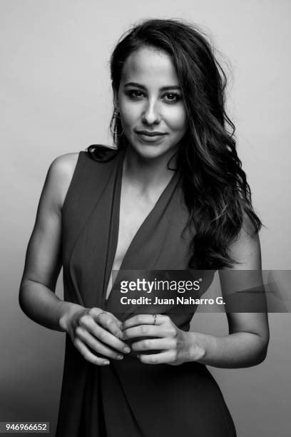 Spanish actress Irene Escolar is photographed on self assignment during 21th Malaga Film Festival 2018 on April 13, 2018 in Malaga, Spain.