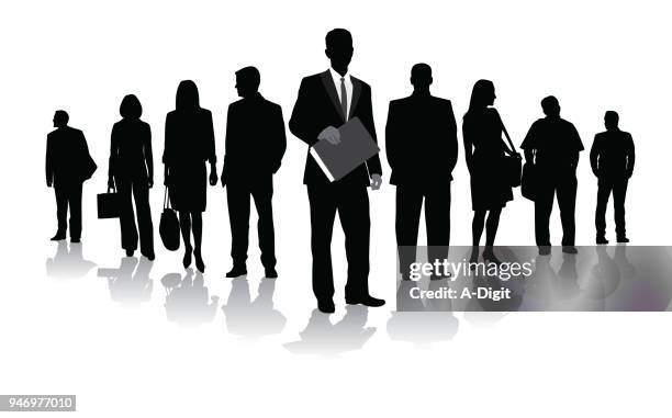 illustrazioni stock, clip art, cartoni animati e icone di tendenza di leader aziendale - businessman
