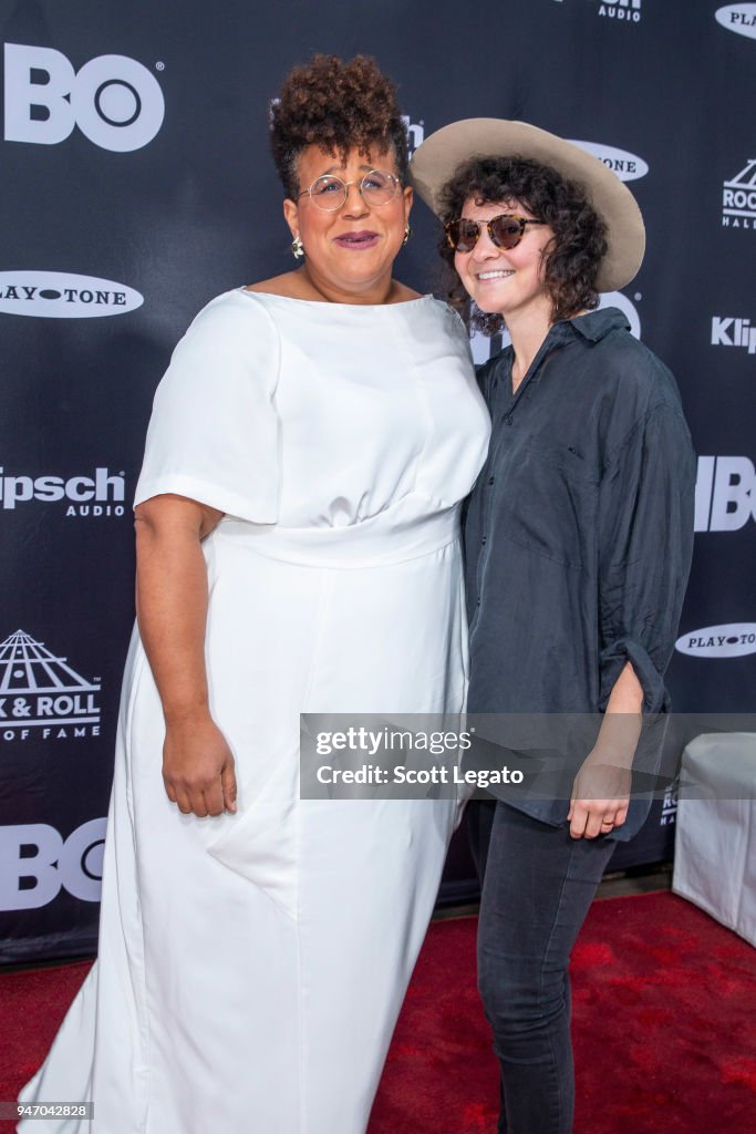 Brittany Howard attends the 33rd Annual Rock & Roll Hall of Fame... News Photo Getty Images