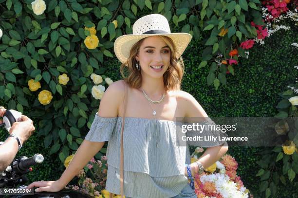 Actress Adelaide Kane attends the FHI Heat X Lucky Brands "Desert Jam" 2018 at the ARRIVE Hotel on April 14, 2018 in Palm Springs, California.