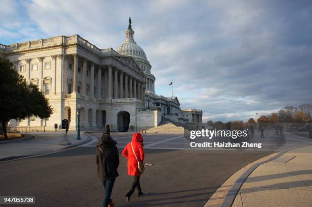 us capitol - federal building plaza stock pictures, royalty-free photos & images