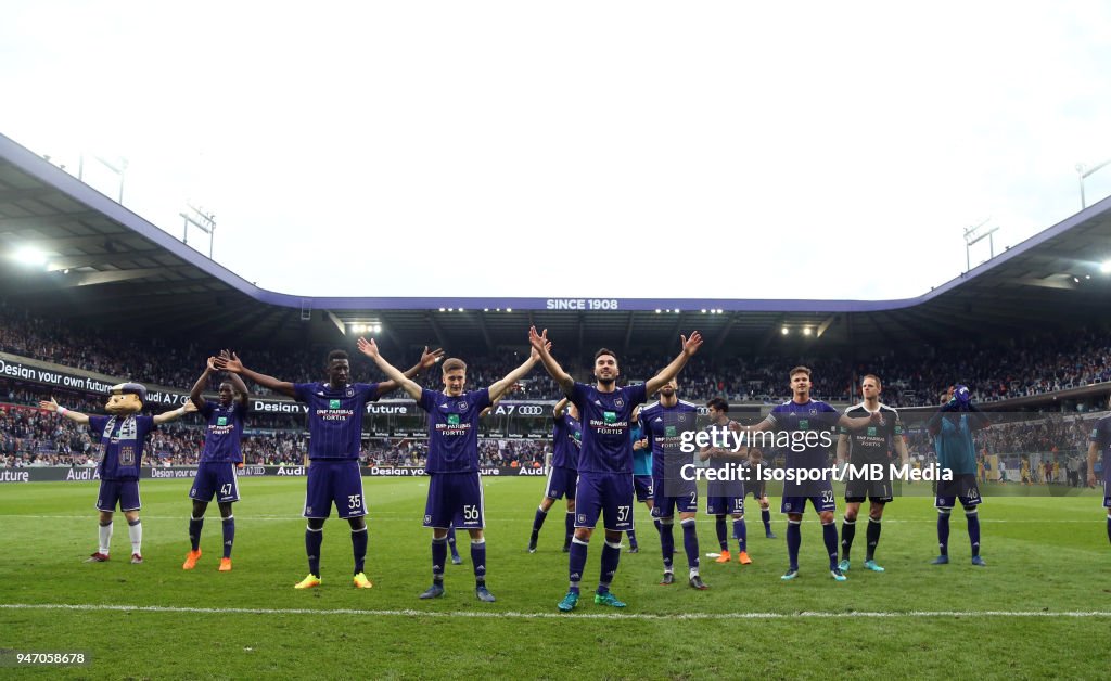 Rsc Anderlecht v Club Brugge