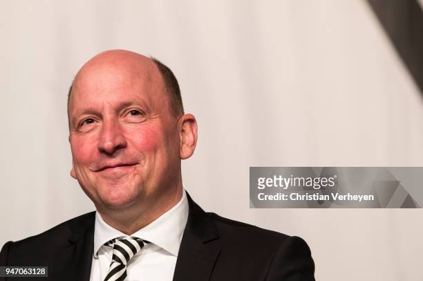 Managing director Stephan A. C. Schippers of Borussia Moenchengladbach during the Annual Meeting of Borussia Moenchengladbach at Borussia-Park on...