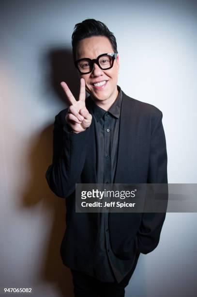 Gok Wan attends the Golden Chopstcik Awards held at Marriott Hotel Grosvenor Square on April 16, 2018 in London, England.