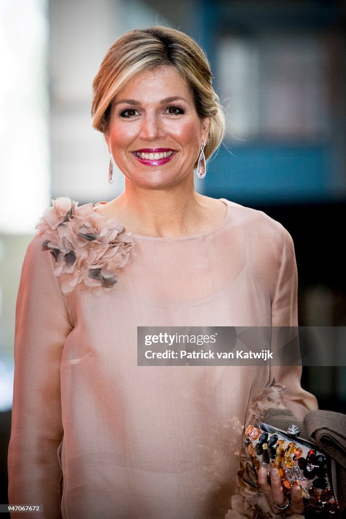 Queen Maxima At Musical Premiere 'The Color Purple'