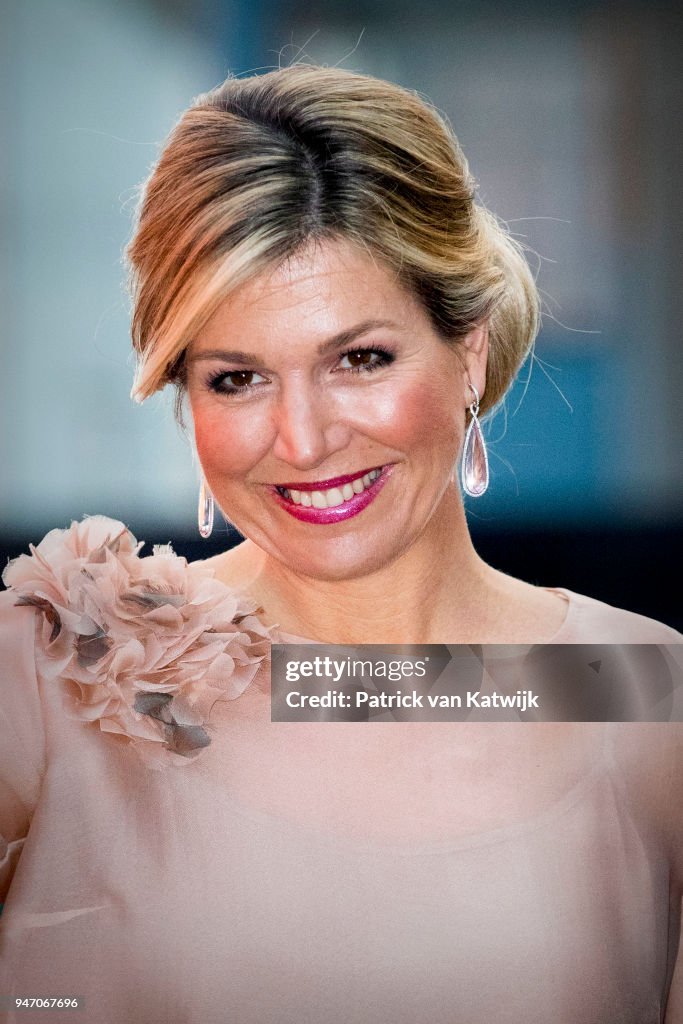 Queen Maxima At Musical Premiere 'The Color Purple'