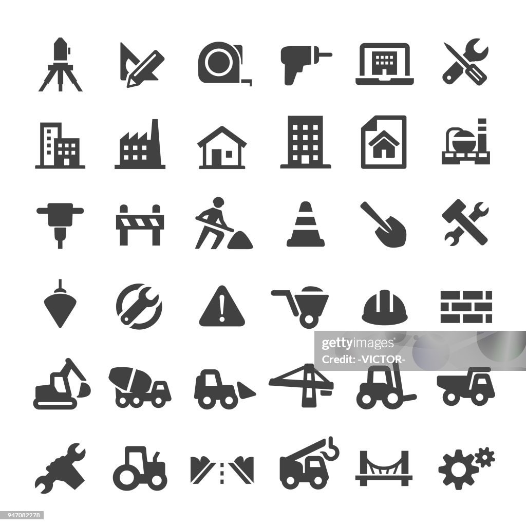 Construction Icons - Big Series