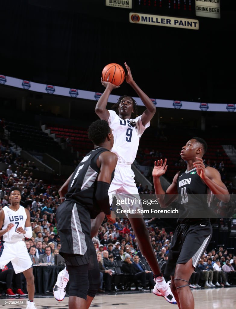 2018 Nike Hoop Summit - Team World v Team USA