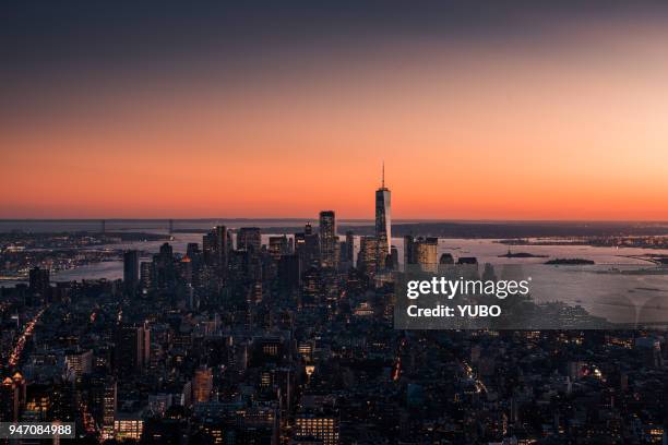 cityscape,manhattan - yubo stock pictures, royalty-free photos & images