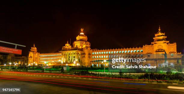 vidhana soudha - bangalore india - bangalore 個照片及圖片檔