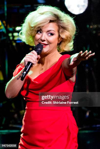 Sheridan Smith performs live on stage at The Bridgewater Hall on April 16, 2018 in Manchester, England.