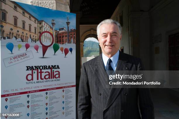 The President at Zonin 1821 Gianni Zonin taking part in the meeting Le strade della crescita: la forza dell'export, la flessibilitÃŒÃŠ dell'impresa -...