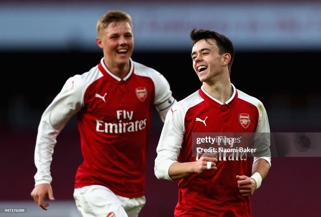 Arsenal v Blackpool - FA Youth Cup Semi Final 2nd Leg