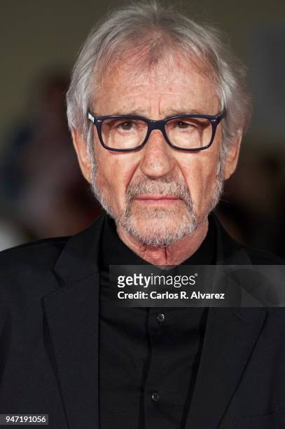 Actor Jose Sacristan attends the 'Malaga Hoy' award during the 21th Malaga Film Festival at the Cervantes Theater on April 16, 2018 in Malaga, Spain.